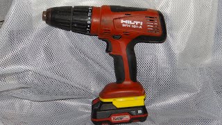 Hilti SFH 181A промяна на батерията [upl. by Nyliac]