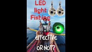 Fishing with LED light  Effective or Not [upl. by Dnamron]