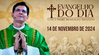 EVANGELHO DO DIA 14112024  Lc 17 20  25  PadreManzottiOficial [upl. by Nixie]