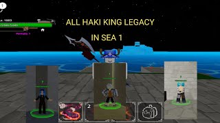 ALL HAKI KING LEGACY [upl. by Kalle488]