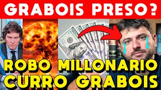 ROBO MILLONARIO CURRO GRABOIS ESTAFA GRABOIS PRESO FILTRAN ROBO FONDO FIDUCIARIO FISU [upl. by Llerrehc511]