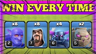 TH10 Gowipe Attack Strategy 2024  Town Hall 10 War Attack Strategy Clash of Clans [upl. by Ahsinnor]