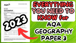 Everything you need to know for GCSE Geography Paper 3 2023 and free 9 mark essay plan [upl. by Yenmor]