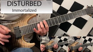 Disturbed  Immortalized  Guitar Cover [upl. by Urson895]