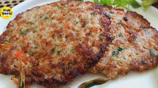 Chicken Chapli Kabab Recipe  Peshawari Chapli Kabab Restaurant Style  چپلی کباب  Chapli Kabab [upl. by Niwrad987]