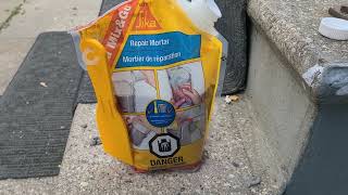 Sika Repair Mortar Kit review [upl. by Chaddy275]