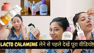 LACTO CALAMINE PRODUCTS REVIEW AND DEMO  lacto calamine Anti Blemish cream [upl. by Maynard]