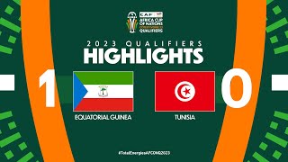 Equatorial Guinea 🆚 Tunisia  Highlights  TotalEnergiesAFCONQ2023  MD5 Group J [upl. by Anne-Marie]