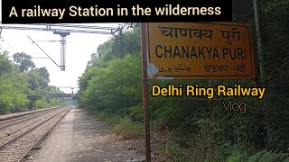 Chanakyapuri Railway Station  Overview  delhi ring railway  Abondened ghost station [upl. by Ahsieuqal753]