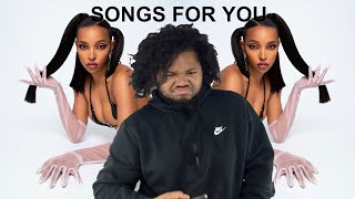 TINASHE x SONGS FOR YOU FULL ALBUM  REACTION [upl. by Hsima]