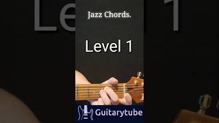 Guitar Tutorial  Jazz Chords Progression Level by Chan guitarchords guitartutorial guitarlesson [upl. by Marb]