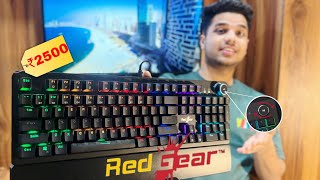 Full Paisa Wasool Redgear Shadow Blade Mechanical Gaming Keyboard [upl. by Enyad]