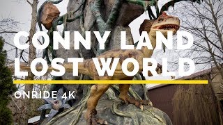 Conny Land  Lost World Onride 4K  2018 Version [upl. by Gayn]