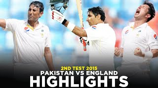 Full Highlights  Pakistan vs England  2nd Test 2015  PCB  M4C2K [upl. by Anertac82]