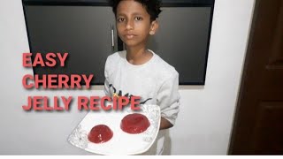 cherry gelatin dessert recipe malayalam Mufeedh vlog 20 [upl. by Releehw]