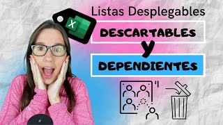 😱 Listas desplegables DEPENDIENTES y DESCARTABLES al mismo TIEMPO NIVEL PRO en Excel [upl. by Noned160]