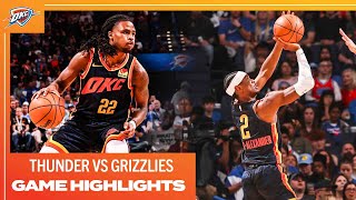 OKC Thunder vs Memphis Grizzlies  Game Highlights  March 10 2024 [upl. by Aidnac]