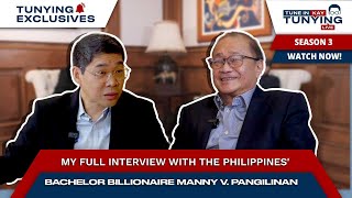 My full interview with the Philippines Bachelor Billionaire Manny V Pangilinan [upl. by Sue45]