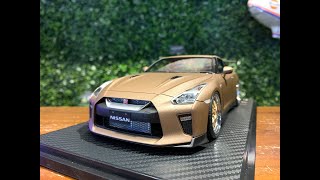 118 Ignition Model Nissan GTR R35 Premium Edition IG1760 [upl. by Kataway]