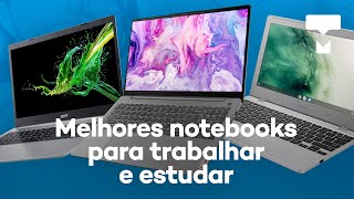 TOP 7 MELHORES NOTEBOOKS para ESTUDAR e TRABALHAR – 2023 [upl. by Arbmahs]