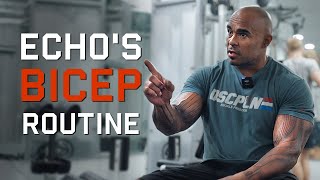 How to Get Biceps Like Echo Charles [upl. by Ahsetel]