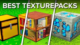 10 MUST TRY Texturepacks For Minecraft [upl. by Attelahs162]