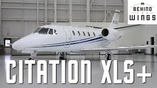 Citation XLS  Behind the Wings [upl. by Ynaffik]