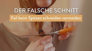 Der falsche Schnitt – Fehler beim Spitzen schneiden [upl. by Suivatna177]