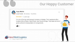 Voices of Trust Customer Testimonials with Inland World Logistics [upl. by Notsuh]