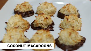 Easy Coconut Macaroons Recipe [upl. by Virgil]