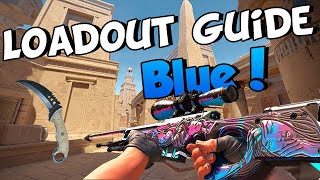 CS2 Skins  Blue skin loadout that wont break the bank hopefully [upl. by Editha634]