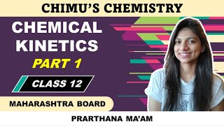 Chemical Kinetics part 1 Average Rate  Instantaneous Rate  Class 12  Maharashtra new Syllabus [upl. by Lahcim]