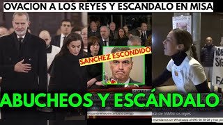 💥SE HA LIADO EN MISA FUNERAL POR DANA VALENCIA DESTROZAN GOBIERNO Y OVACIÓN A FELIPE VI LETIZIA [upl. by Calysta]