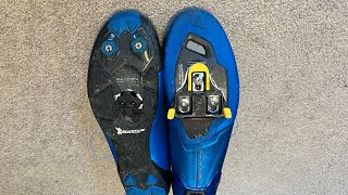 How To Replace SPD SL Cleats On Shimano SPhyre RC902 Road Shoes [upl. by Vitus]