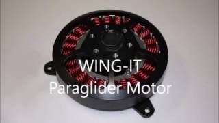 WINGIT Electric Paraglider Motor [upl. by Hendon471]