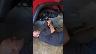 Jeep Wrangler 4quot Lift kit install automobile liftedjeeps jeep [upl. by Ttekcirc]