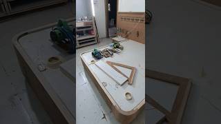 Round bed making process plywoodbed shortvideo [upl. by Ursulette576]