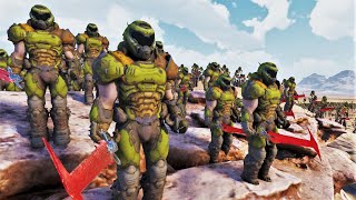 DOOM SLAYER vs 6000000 DEMONIC ARMY  Ultimate Epic Battle Simulator 2 UEBS 2 [upl. by Acie]