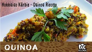 Quinoa Risotto mit Hokkaido Kürbis VEGAN amp GLUTENFREI [upl. by Jann]