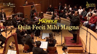 Gloria Dei Cantores  Rutters Magnificat  QUIA FECIT MIHI MAGNA [upl. by Enrobialc]