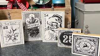 Chalk Couture Holiday Stamps [upl. by Iffar]