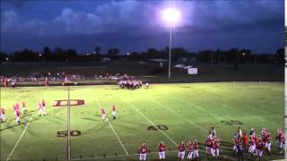 Drumright vs Wellston High School Football September 5 2014 [upl. by Auos]