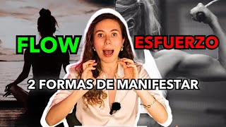 Cómo MANIFESTAR desde tu ENERGÍA FEMENINA Flow vs esfuerzo [upl. by Alvita]