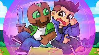 MINECRAFT pero ESTAMOS ATRAPADOS JUNTOS [upl. by Ettesel]