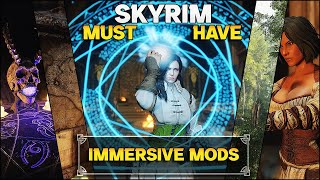 OVER 15 Immersive Skyrim Mods Essential For Making Skyrim Feel Alive in 2024 [upl. by Tena]