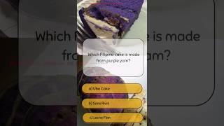 Which Filipino cake is made from purple yam [upl. by Adon740]