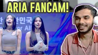 INDIAN KPOP STAR XIN Aria Fancam full My idol withdraw and synchronize \ Indian Reaction [upl. by Conah]