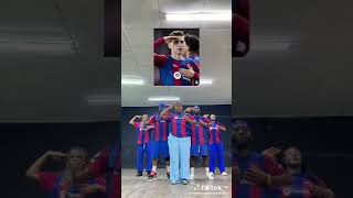 Barcelona song Barcelona football song players [upl. by Neelyad]