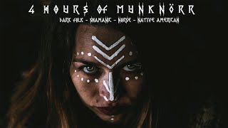 4 hours of Dark Folk  Viking  Native American Music by Munknörr [upl. by Rasure]