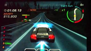 NEED FOR SPEED HOT PURSUIT ON THE IPAD GAMEPLAY [upl. by Leyes895]